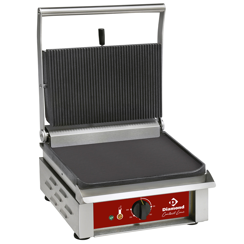 Kontaktgrill MEDIUM, emaillierte Platten